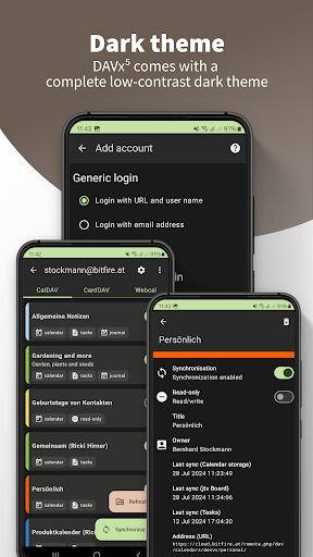 DAVx⁵ – CalDAV CardDAV WebDAV screenshot 7