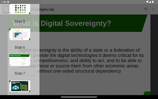 LibreOffice Viewer screenshot 8