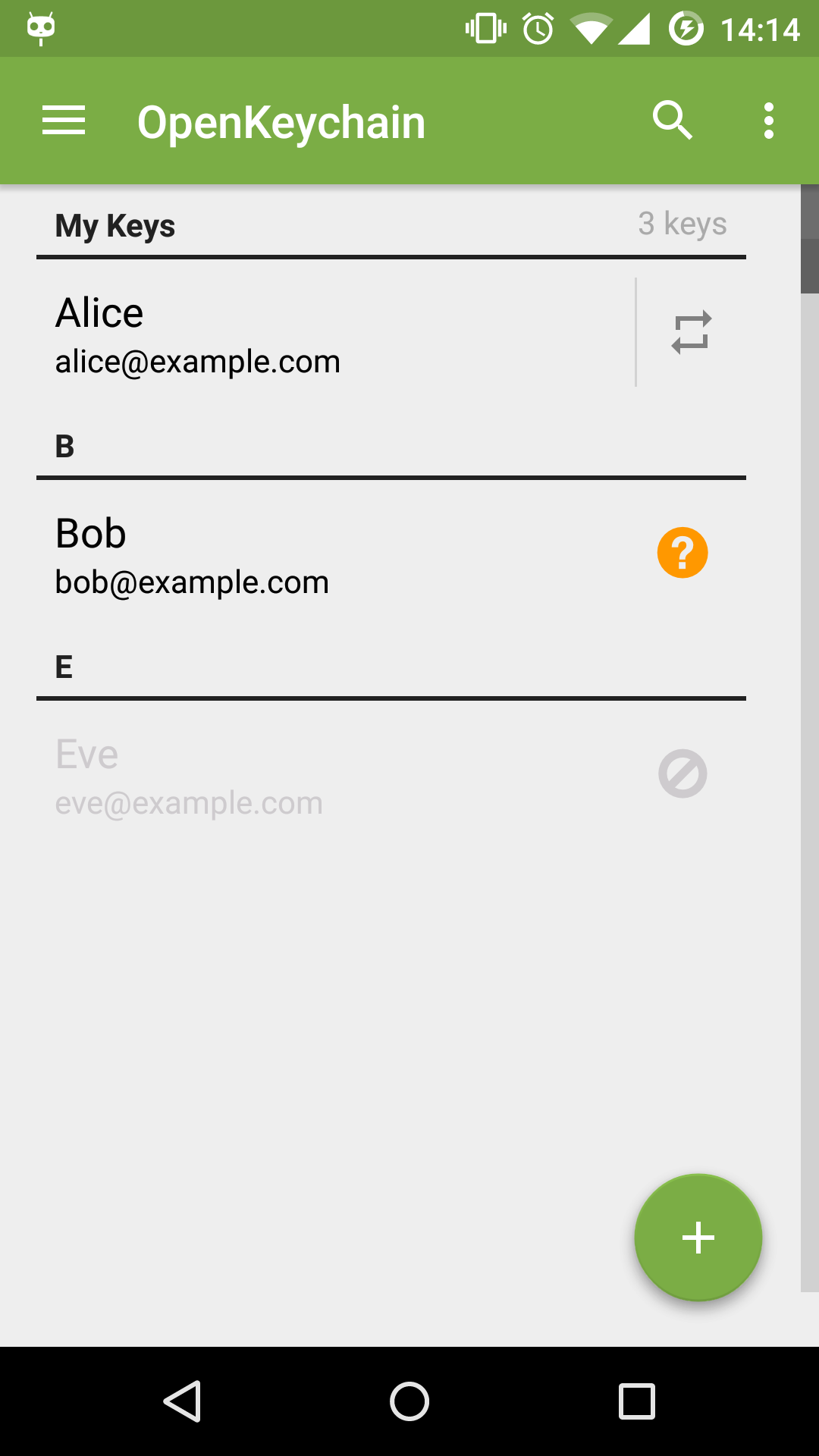 OpenKeychain: Easy PGP screenshot 9